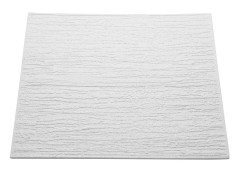 DALLES DE PLAFOND T80 EN POLYSTYRENE BLANC 6MM 2M²