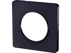 PLAQUE ODACE ANTHRACITE LISERE ANTHRACITE 1 POSTE