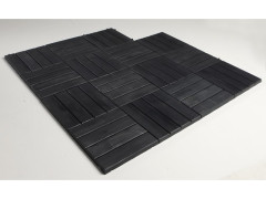 DALLE CLIPSABLE EASY 380X380X25MM POLYPROPYLENE NOIR