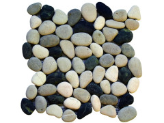 GALETS SOL & MUR ROCK MIX GRIS 30,5X30,5CM