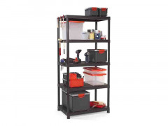 ETAGERE RESINE HAUTE 187X90X60 5 TABLETTES 80KG