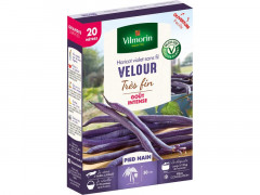 HARICOT VELOUR GOUSSE VIOLETTE BOITE SERIE 20M VILMORIN