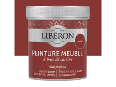 PEINTURE MEUBLES ET OBJETS CASEINE LIBERON ROUGE BOLERO 0,5L