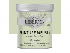 PEINTURE MEUBLES ET OBJETS CASEINE LIBERON VERT VERT A SOIE 0,5L