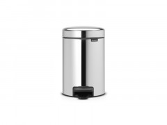 POUBELLE SDB 3 LITRES NEWICON CHROME