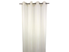 VOILAGE TAMISANT NIAGARA BLANC-BLANC N1 140X260 CM