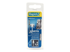 RIVET AVEUGLE HAUTE PERFORMANCE TETE PLATE 4,8X14MM ALU BLISTER DE 50
