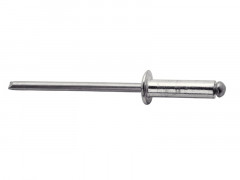 RIVET AVEUGLE STANDARD TETE PLATE 4,8X16MM ALU SAC DE 100