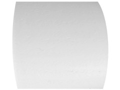 EMBOUT BOIS D28 BOUCHON A VISSER LAQUE BLANC X2