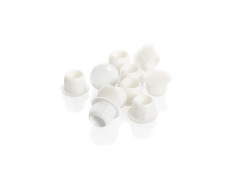 CACHE-VIS BLANC POUR VOLRT ROULANT DIAMETRE 10MM LOT DE 10 PIECES
