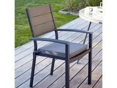 GALETTE FLORIDA GRIS ANTHRACITE DIAMETRE 38 CM