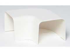 ANGLE A PLAT 90D 80X60MM IVOIRE