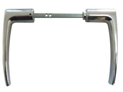 BEQUILLE DOUBLE  ALUMINIUM CHROME C6