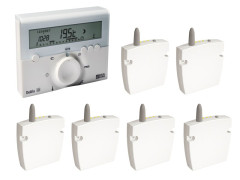 PROGRAMMATEUR RADIATEUR ELECTRIQUE SS FIL DELTIA 8.36 + 6 RECEP