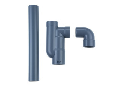 SIPHON VIDANGE DIAMETRE 40 MM SORTIE VERTICALE