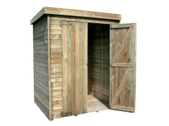 ARMOIRE DE JARDIN BOIS THEOFIL 156X195X136 CM