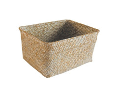 PANIER SDB PANAMA 19X24X13 CM NATUREL