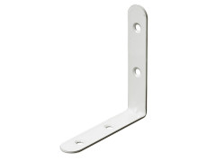 EQUERRE CHAISE ACIER BLANC 100/15