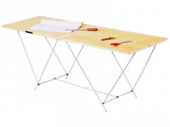 TABLE A TAPISSER EN BOIS 200X60CM