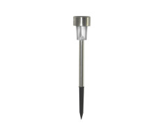 BORNE SOLAIRE 30CM INOX TOBAGO