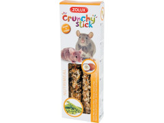 FRIANDISE RAT/SOURIS CRUNCHY STICK COCO/POIS 115G
