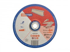 DISQUE METAL ACIER ACIER 230X6X22,2 DEXTER