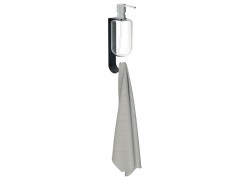 PORTE DISTRIBUTEUR SAVON A FIXER BASIC CHROME
