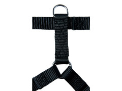HARNAIS CHIEN rï¿½glable NYLON 40/60 CM NOIR