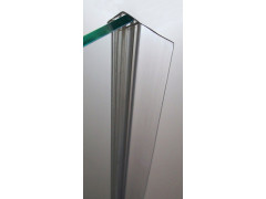 JOINT LEVRE PERPENDICULAIRE 200CM POUR VERRE 6/8MM