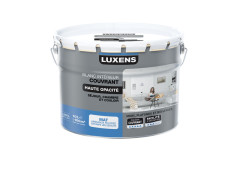 PEINTURE INTERIEUR BLANC HAUTE OPACITE LUXENS MAT 10L
