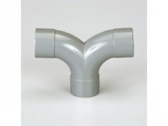 COUDE DOUBLE EQUERRE 87/30 FEMELLE FEMELLE DIAMETRE 40