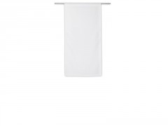 VITRAGE TRANSPARENT IDEALIS BLANC L60XH120CM LOT 2