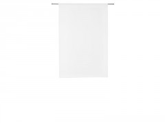 LOT DE 2 VITRAGES TAMISANT LEO BLANC-BLANC N°0 L60 X H90 CM