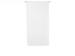 VITRAGE TAMISANT LEO BLANC-BLANC N°0 L80 X H160 CM