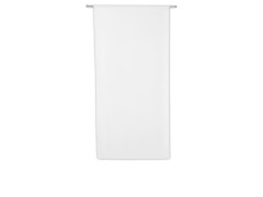 VITRAGE TAMISANT LEO BLANC-BLANC N°0 L80 X H160 CM