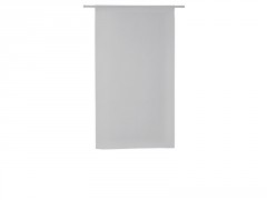 LOT DE 2 VITRAGES TAMISANT LEO GRIS GALET N°5 L60 X H120 CM