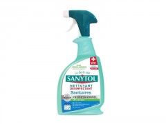 NETTOYANT NETTOYANT DESINFECTANT SANITAIRE SANYTOL PROFESSIONNEL 0,75L