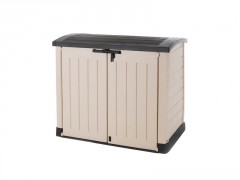 COFFRE DE JARDIN STORE IT OUT ARC BEIGE / MARRON 1200L