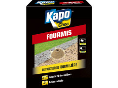 GANULES DESTRUCTEUR DE FOURMILIERES 400G KAPO CHOC
