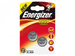 PILE BOUTON ELECTR CR2450 LITHIUM LOT DE 2