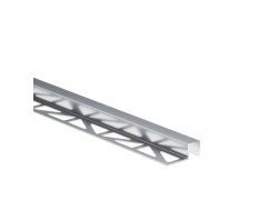 LISTEL ALU BRILLANT 12MM LONGUEUR 2,50M STANDERS