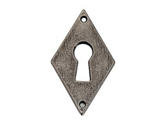 ENTREE DE CLE LOSANGE EN LAITON EIUX BROSSE FER