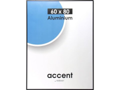 CADRE ACCENT ALUMINIUM NOIR 60X80 NIELSEN