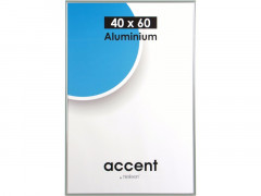 CADRE ACCENT NICKEL 40 X 60 CM GRIS