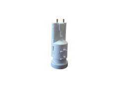 DOUILLE CHANTIER DCL E27 BLANC