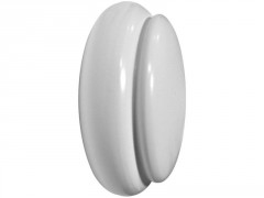 EMBOUT D35 GALET LAQUE BLANC X2