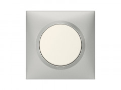 PLAQUE CARREE DOOXIE ALUMINIUM 1 POSTE