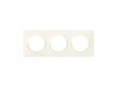 PLAQUECARREE DOOXIE BLANC 3 POSTE