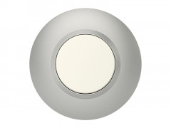 PLAQUE RONDE DOOXIE ALUMINIUM 1 POSTE