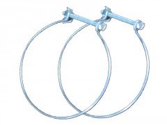COLLIERS DE FIXATION ACIER D100 X2